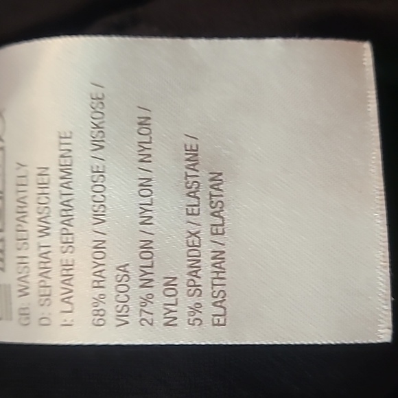 Belle by Kim Gravel Black Pull-On Pants - 14P - Picture 4 of 5